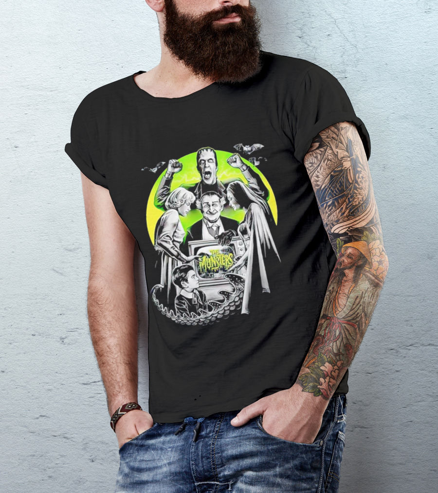 The Munsters Classic Vintage Horror Family T-Shirt