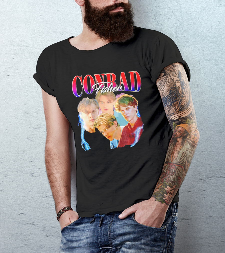 Conrad Fisher Vintage Lightning Portraits T-Shirt