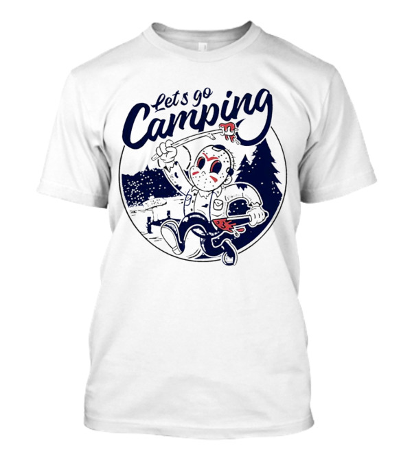 Let's Go Camping With Jason Voorhees Halloween T-Shirt