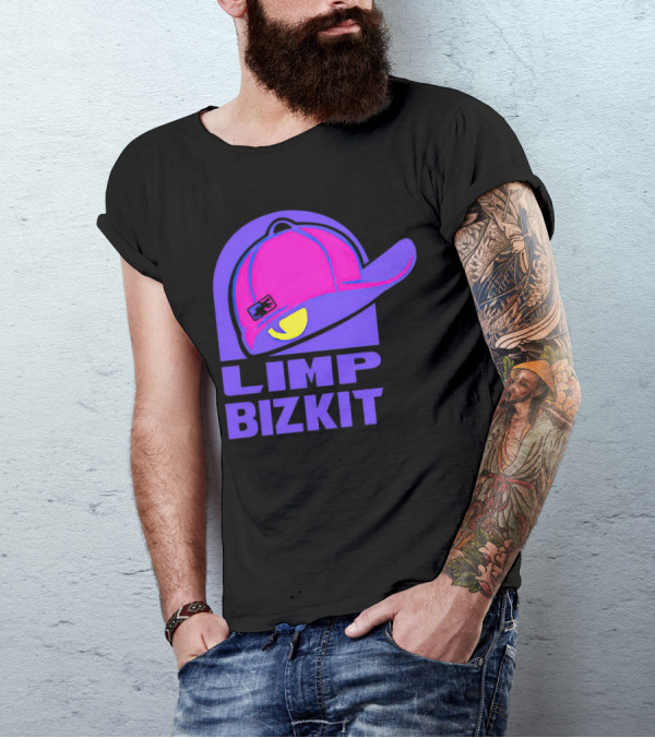 Limp Bizkit Taco Bell Logo Hat T-Shirt
