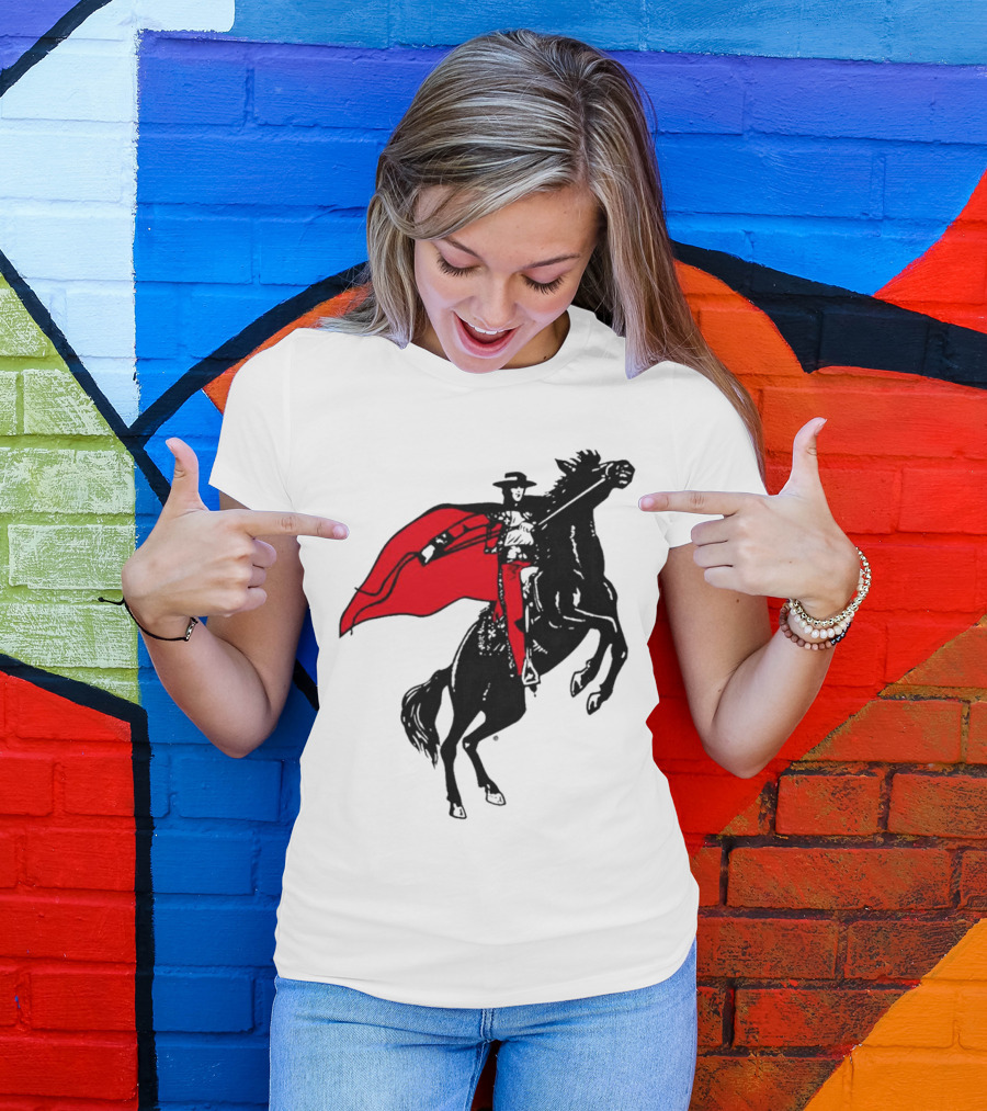 Texas Tech Throwback Red Raider Let's Ride T-Shirt