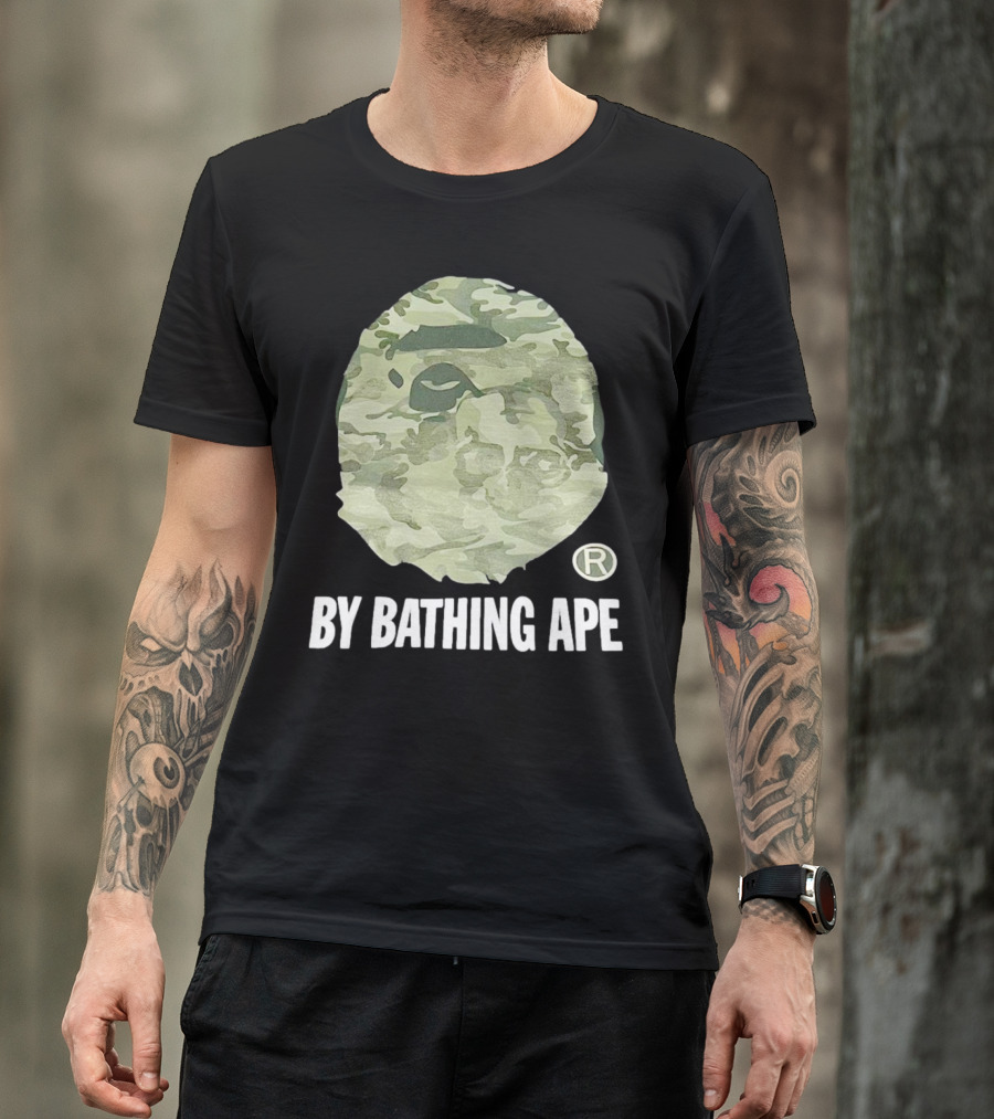 By Bathing Ape Camouflage T-Shirt