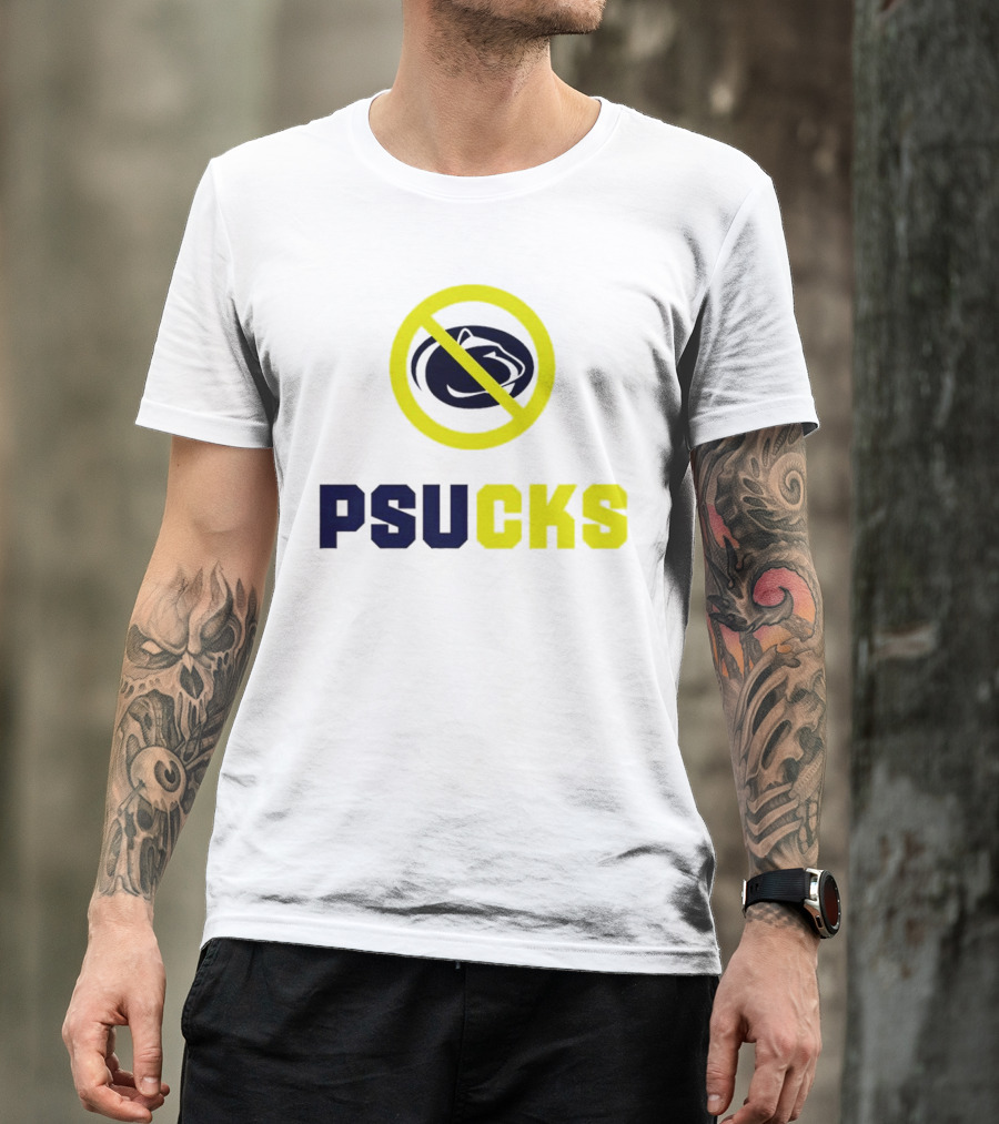 PSU Nittany Lions PSUCKS No T-Shirt