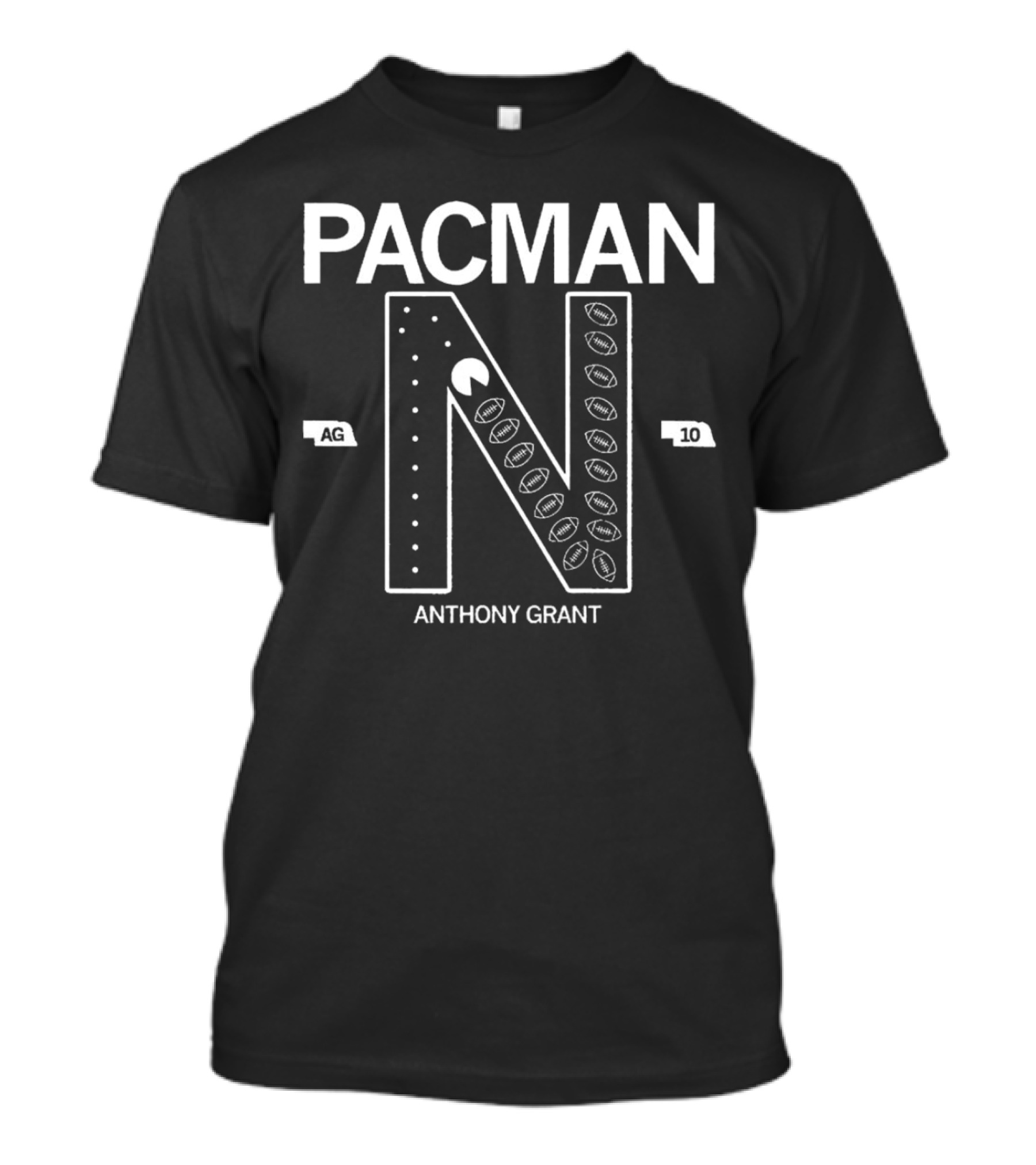 PACMAN Anthony Grant N Football AG 10 T-Shirt