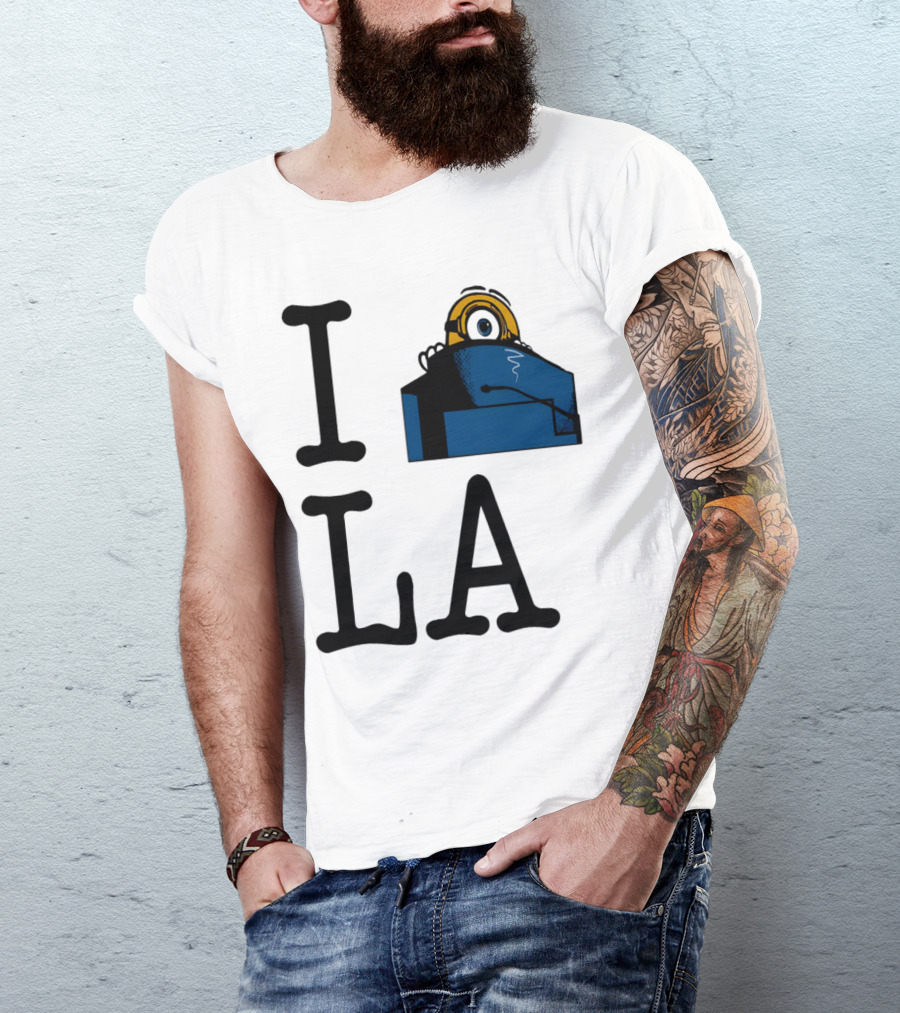 I Minion Yellow Guy LA T-Shirt