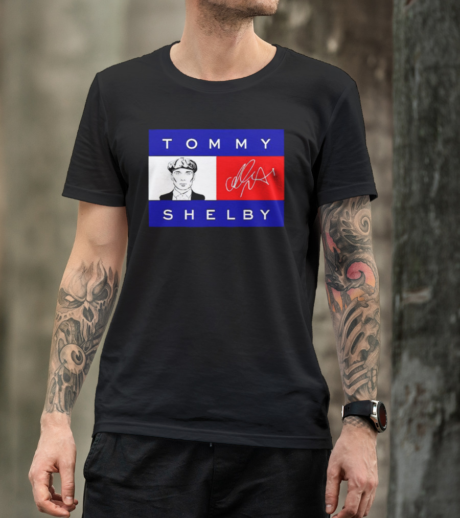Tommy Shelby Peaky Blinders Signature Iconic T-Shirt