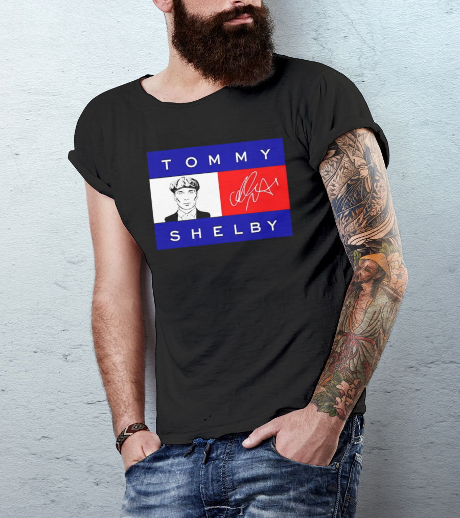 Tommy Shelby Peaky Blinders Signature Iconic T-Shirt
