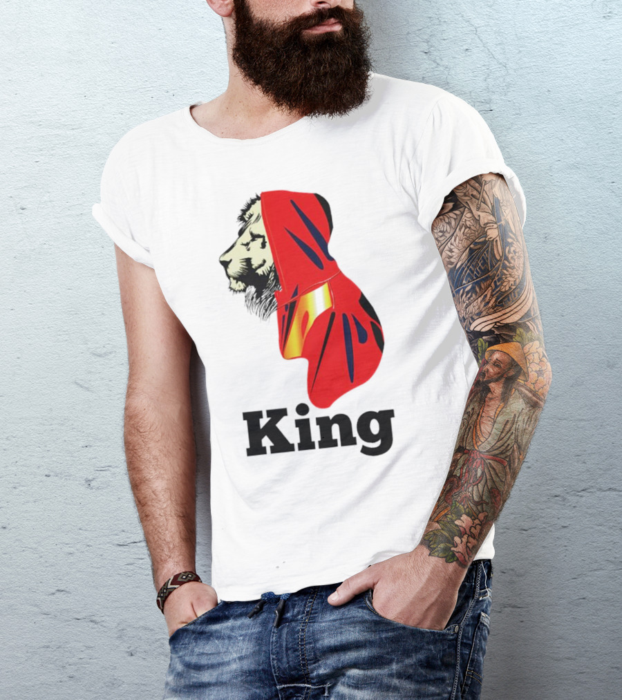 Jordan Travis King Lion In T-Shirt
