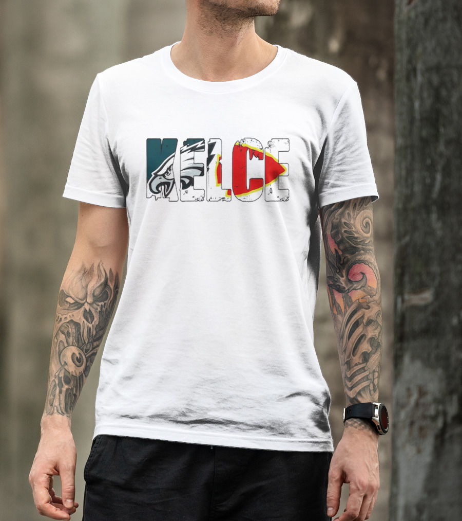 Kelce Philadelphia Eagles Kansas City Chiefs T-Shirt