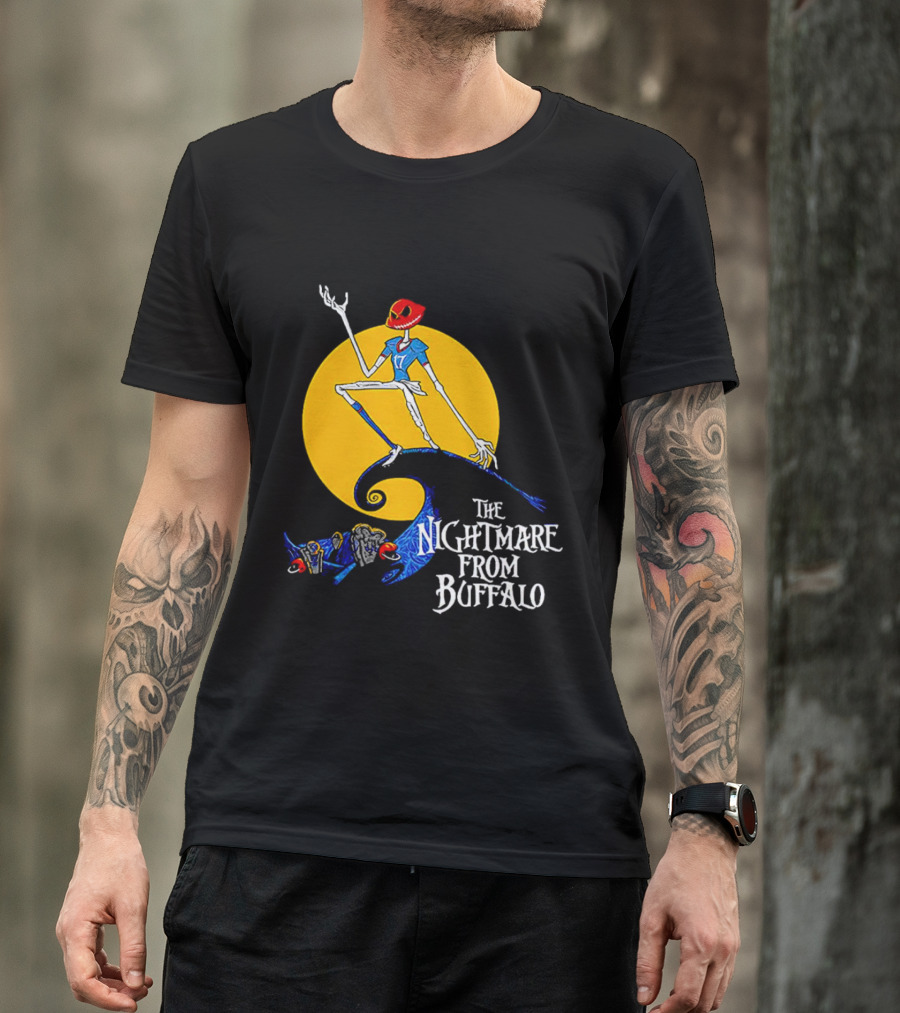 The Nightmare From Buffalo Bills Quarterback Fantasy Football Legend T-Shirt