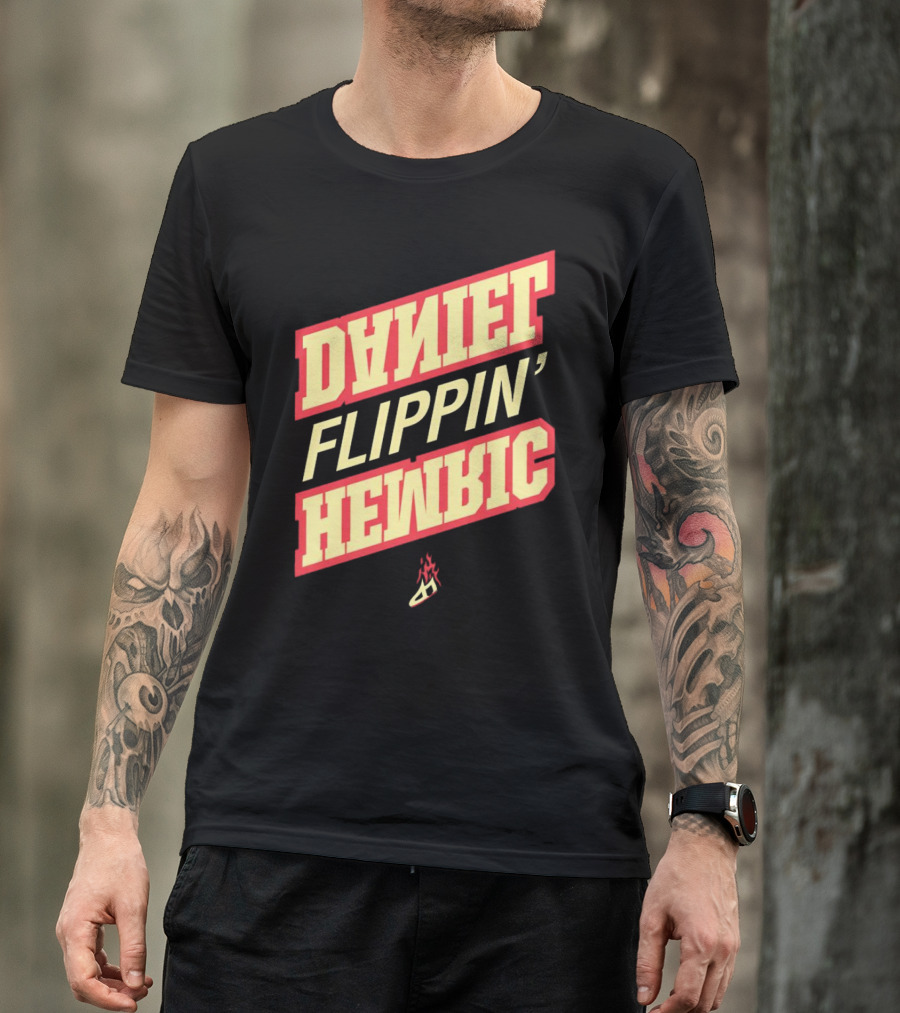 Daniel Hemric Flippin' Hemric Racing Flame T-Shirt