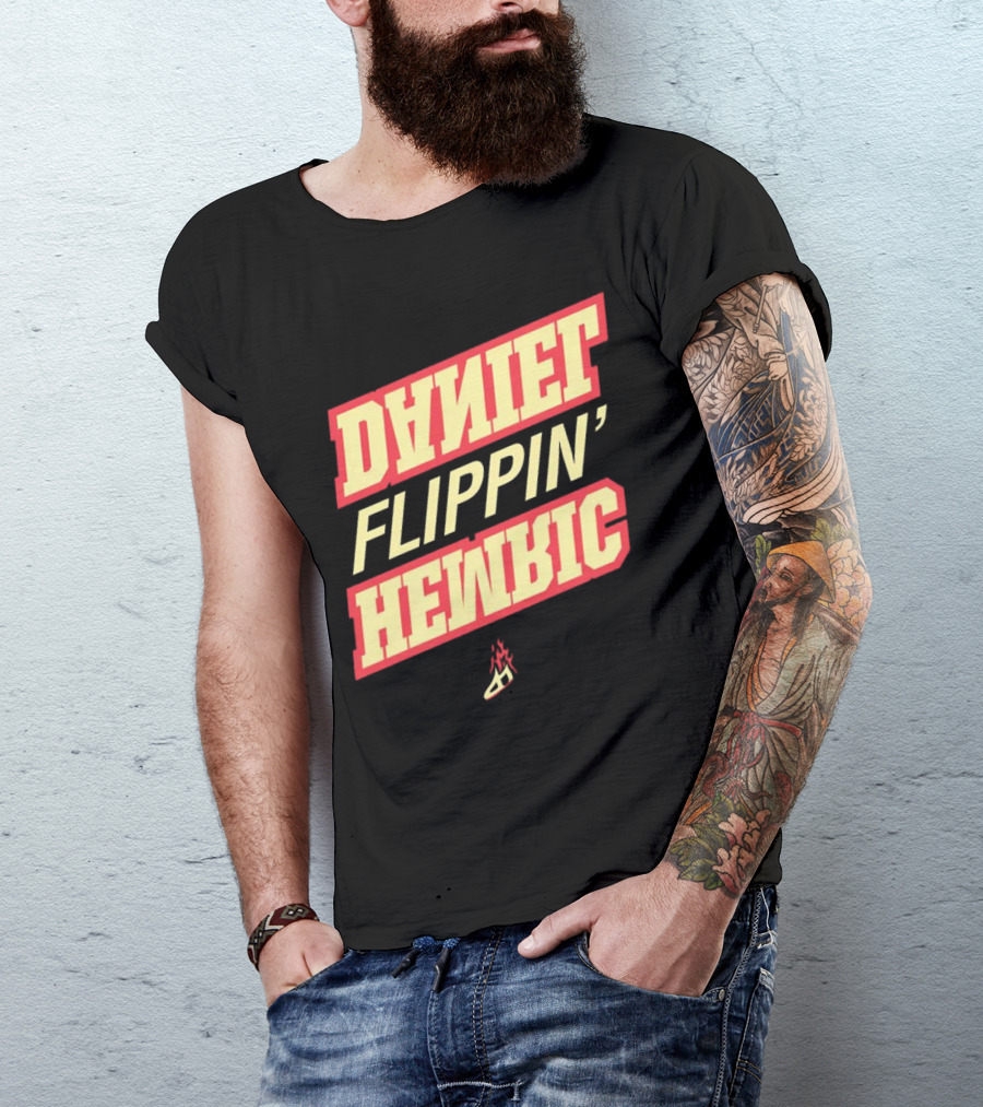 Daniel Hemric Flippin' Hemric Racing Flame T-Shirt