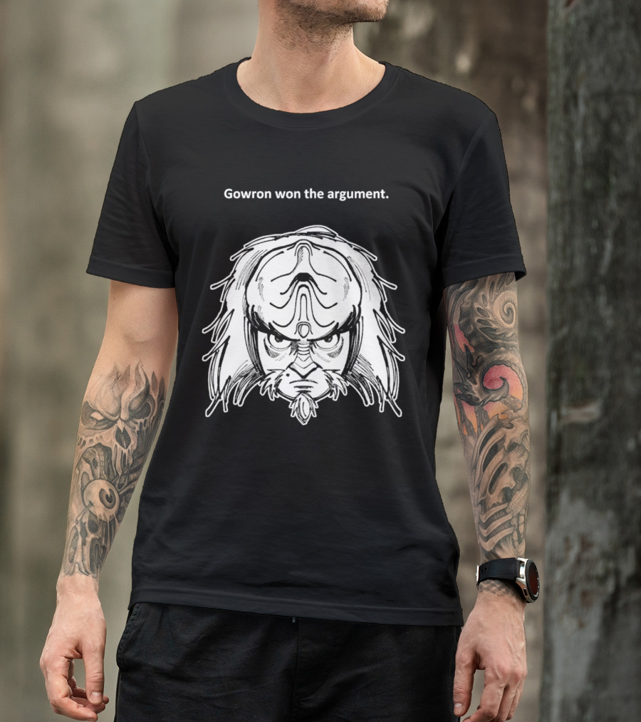 Gowron Won The Argument Star Trek Klingon Warrior T-Shirt