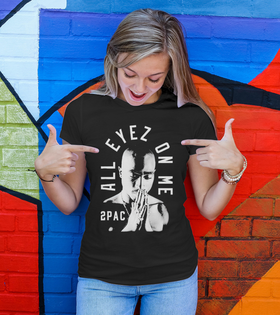 All Eyez On Me 2Pac Iconic Album Cover T-Shirt