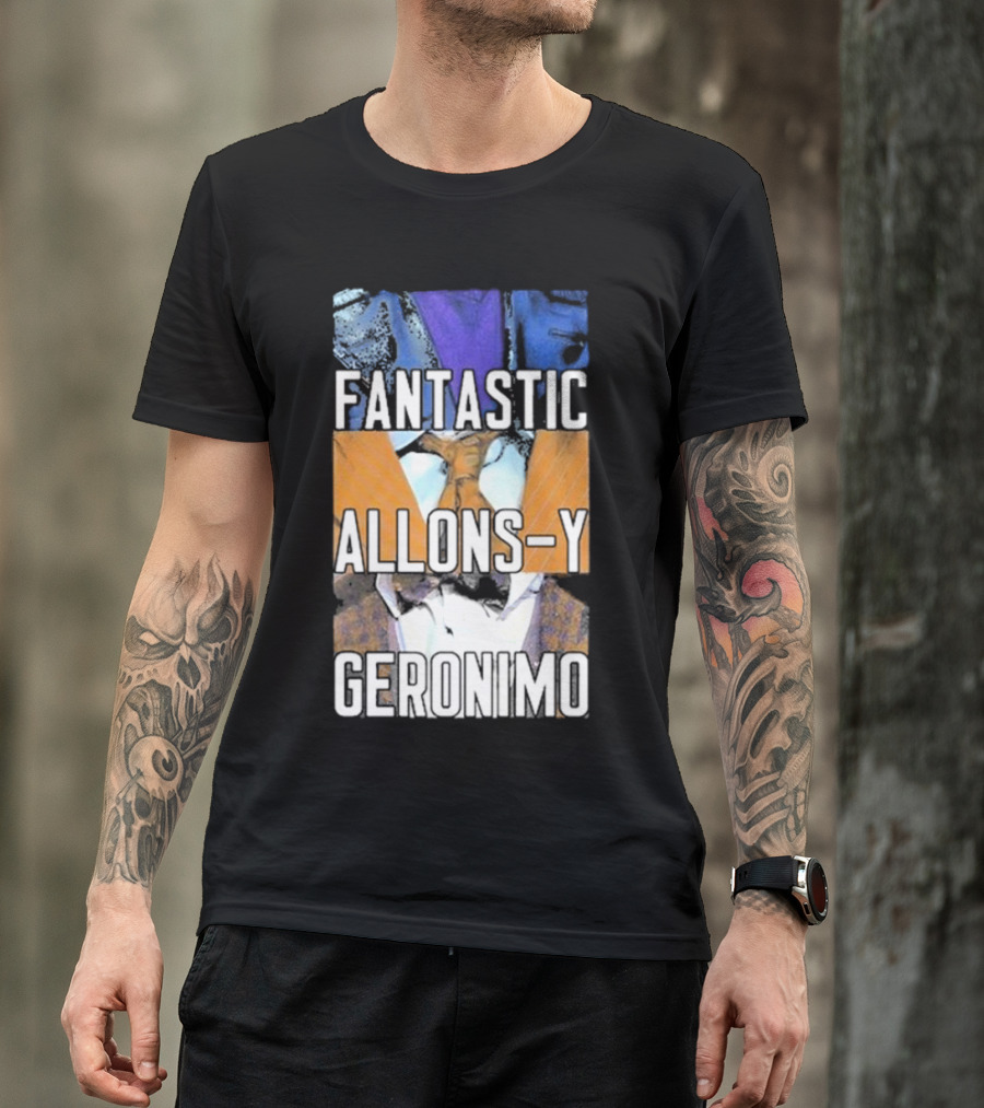 Doctor Who Fantastic Allons-Y Geronimo T-Shirt