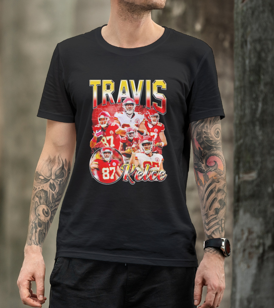 Travis Kelce Kansas City Chiefs Football NFL 87 T-Shirt