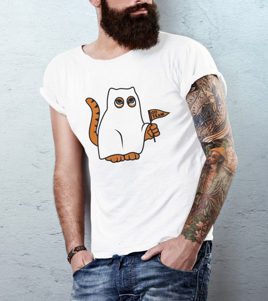Ghost Tiger Cincy Football Go Team T-Shirt