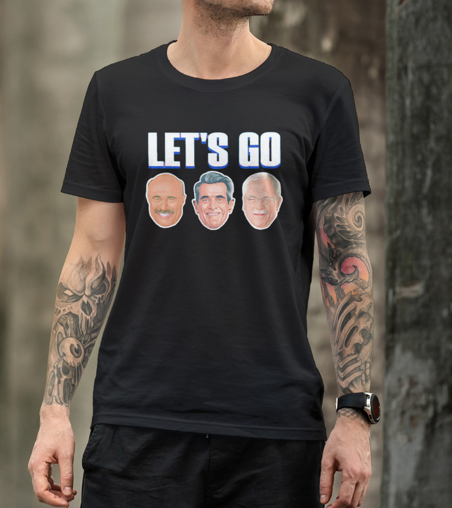 LET'S GO Philadelphia Phillies Coaching Staff T-Shirt