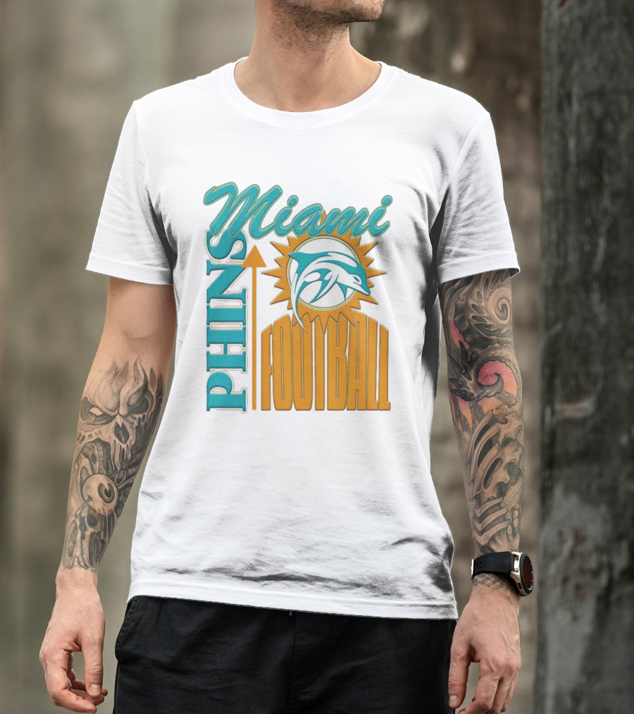 Miami Dolphins Phins Football T-Shirt