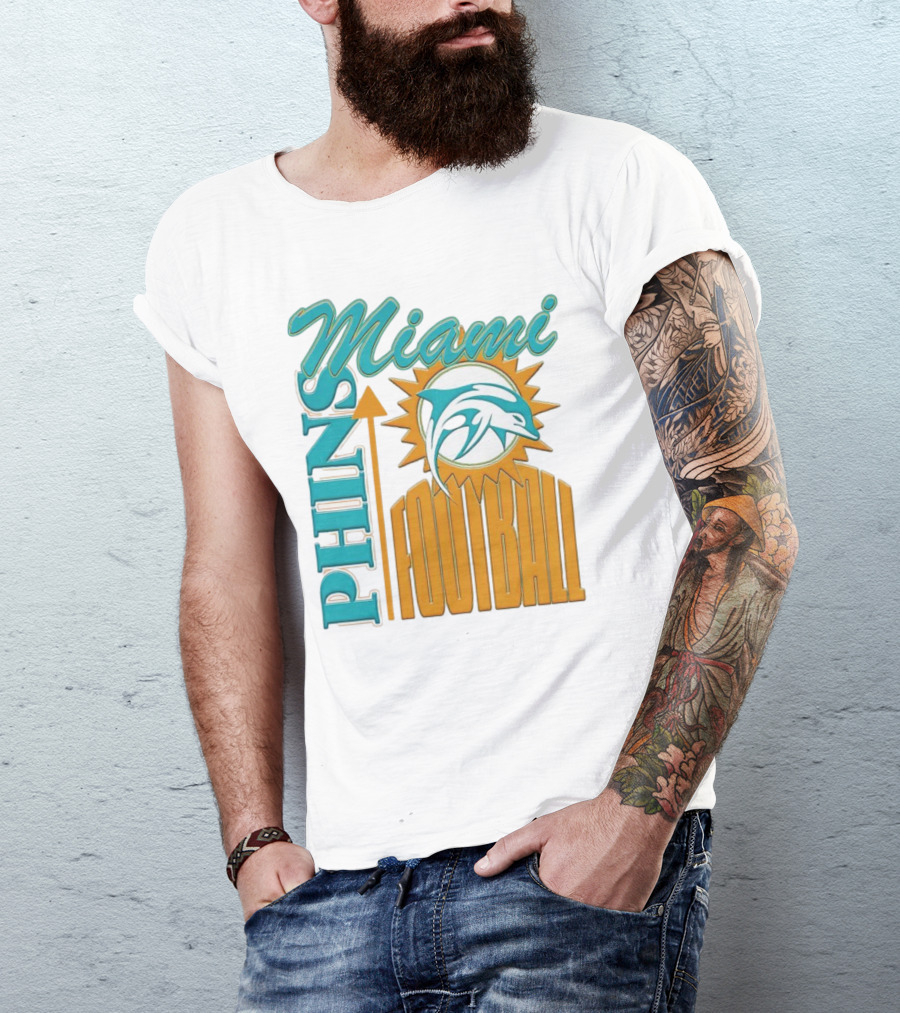 Miami Dolphins Phins Football T-Shirt