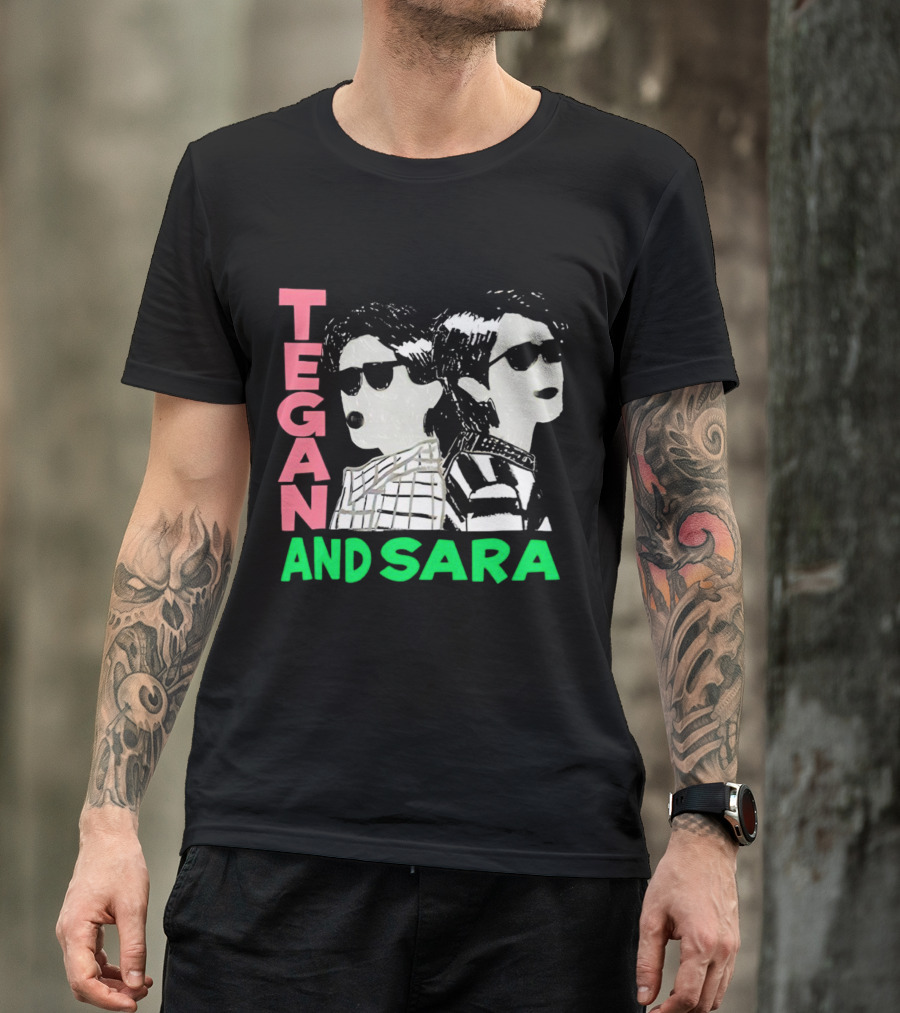 Tegan And Sara Duo Pop T-Shirt