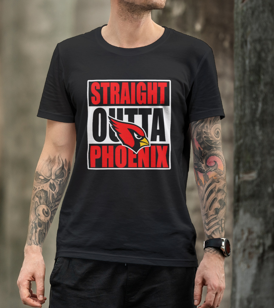 Arizona Cardinals Straight Outta Phoenix T-Shirt