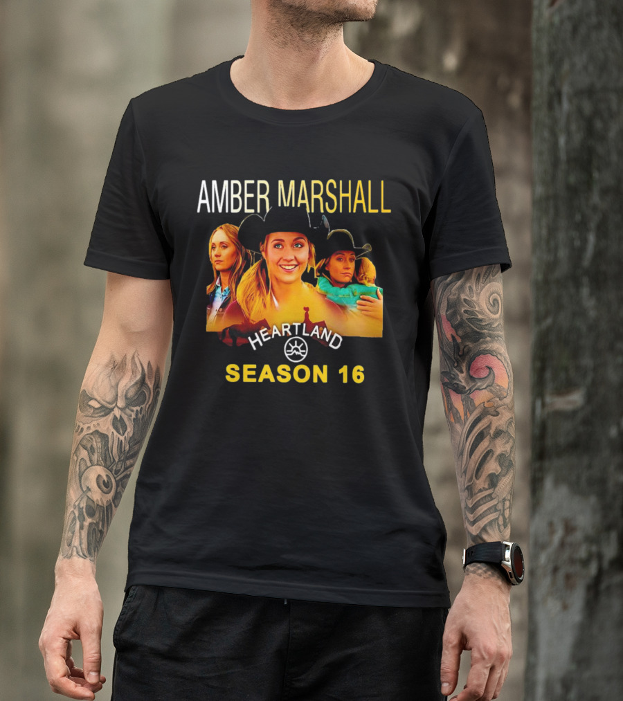 Amber Marshall Heartland Season 16 Ranch Scenes T-Shirt