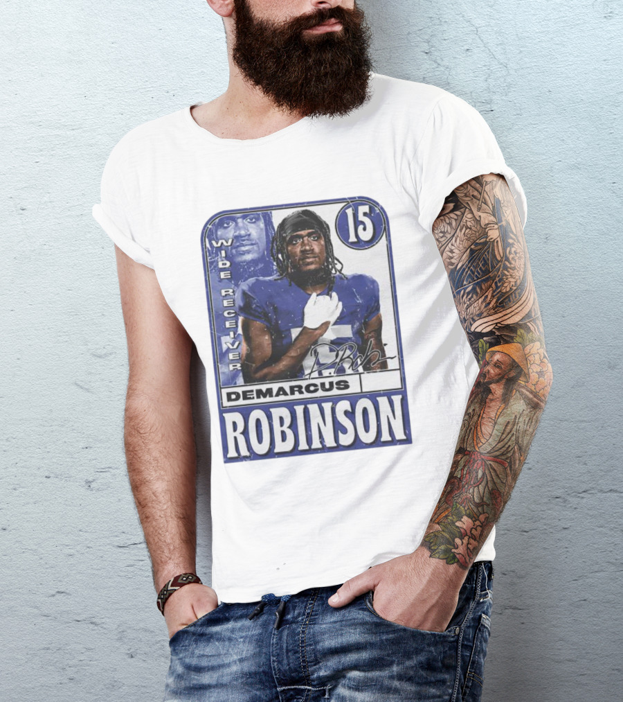 Demarcus Robinson Wide Receiver 15 Los Angeles R Card T-Shirt