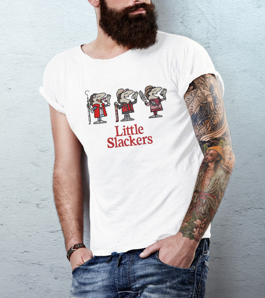 Little Slackers Cartoon Trio Adventure T-Shirt
