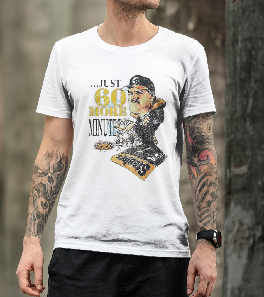 Pittsburgh Steelers Just 60 More Minutes Steelers Coach T-Shirt