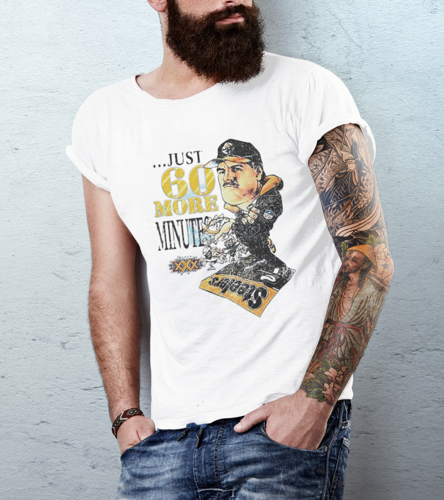 Pittsburgh Steelers Just 60 More Minutes Steelers Coach T-Shirt