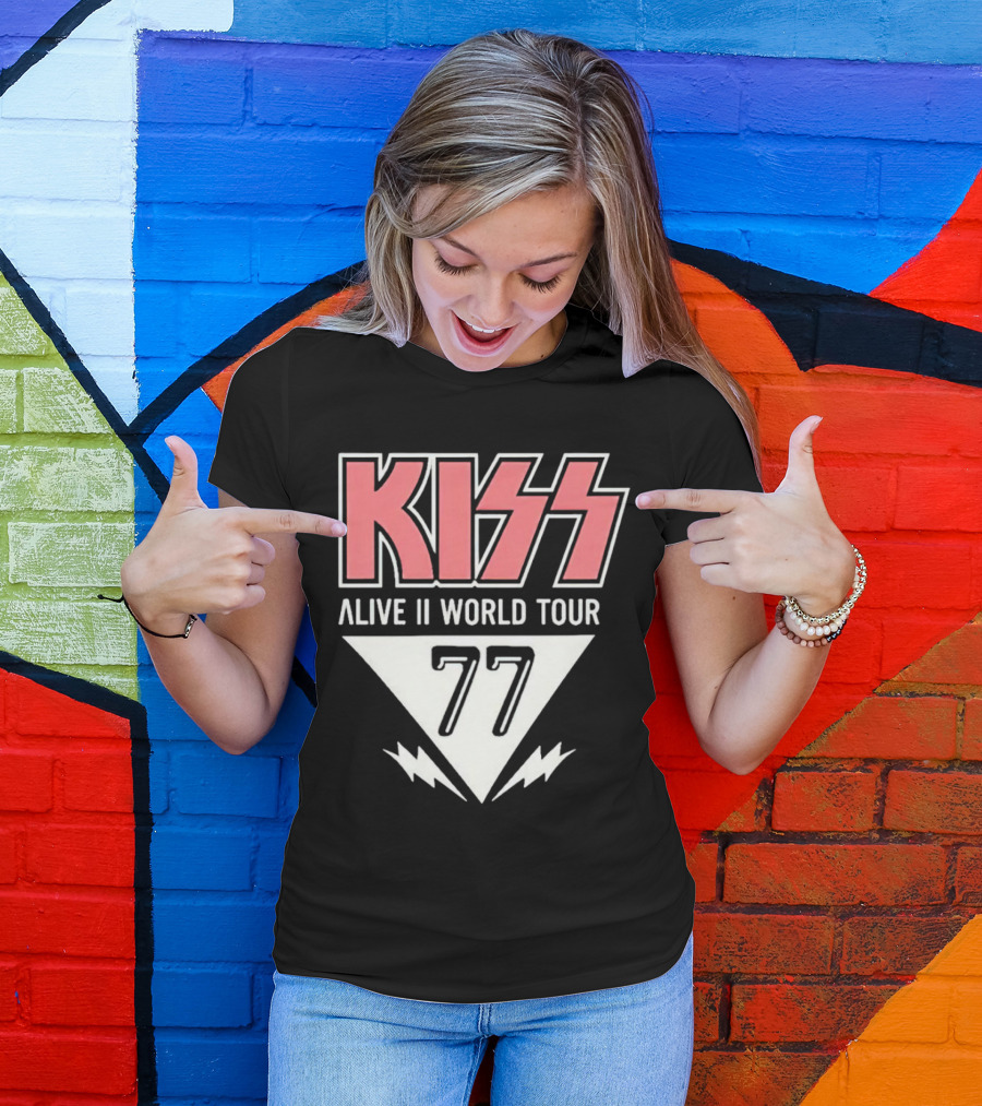 KISS Alive II World Tour 77 T-Shirt