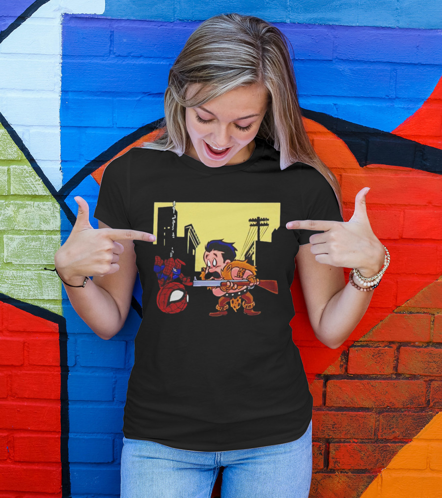 Kraven Fudd Vs. Spider-Man City Showdown T-Shirt