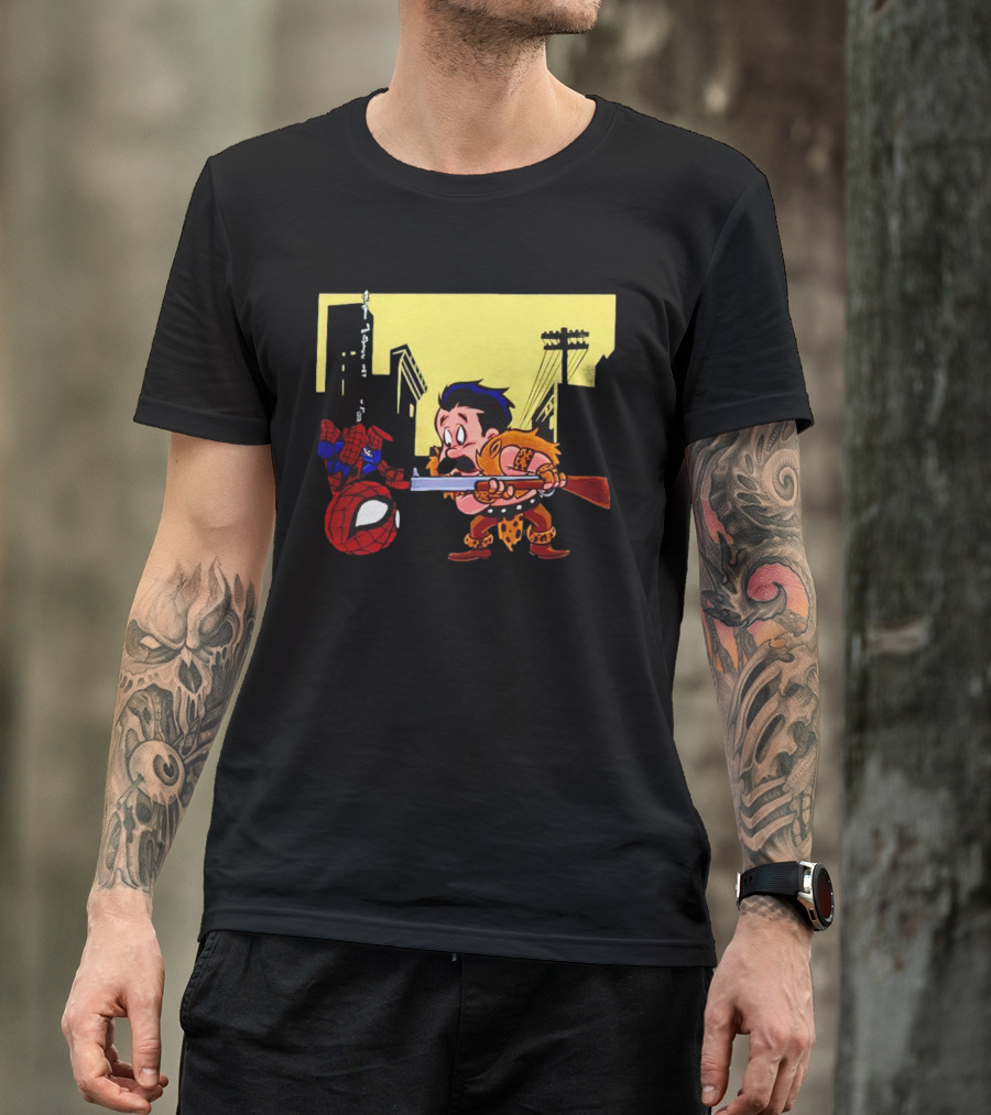 Kraven Fudd Vs. Spider-Man City Showdown T-Shirt