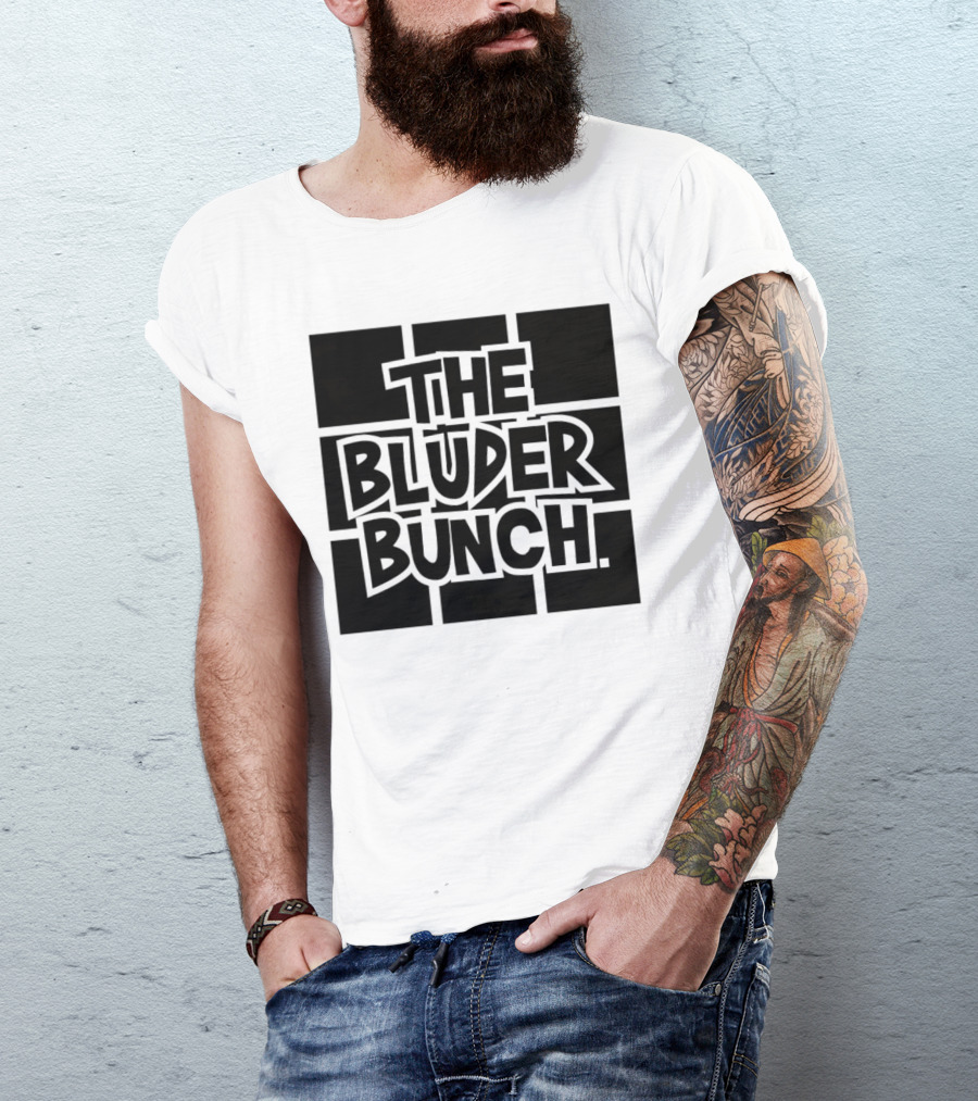 The Bluder Bunch Block Letter T-Shirt