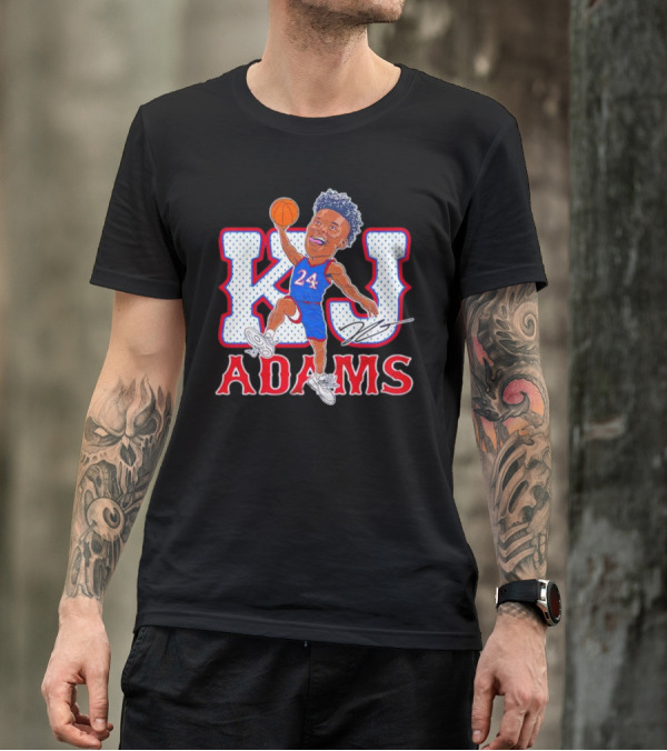 KJ Adams 24 Basketball Dunking Signature T-Shirt