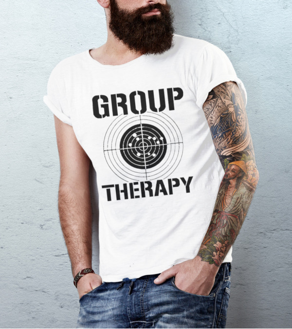 Group Therapy Bullseye Target Concentric Rings T-Shirt