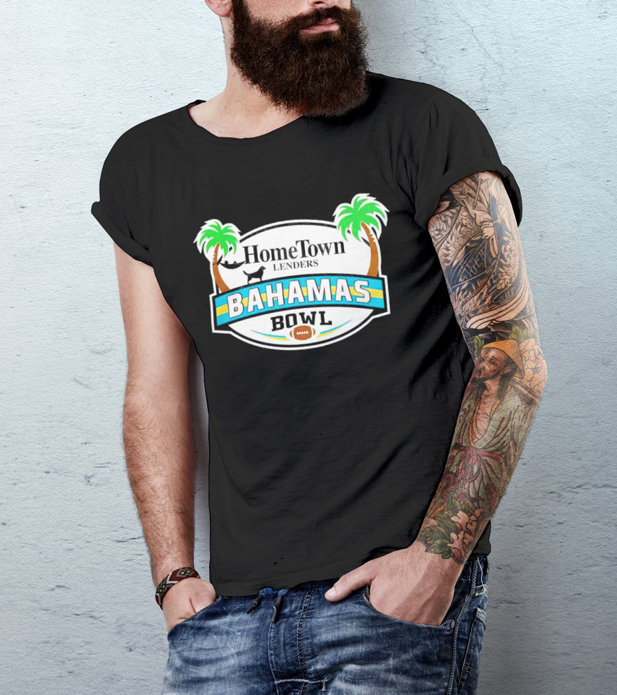 HomeTown Lenders Bahamas Bowl Palms Football T-Shirt