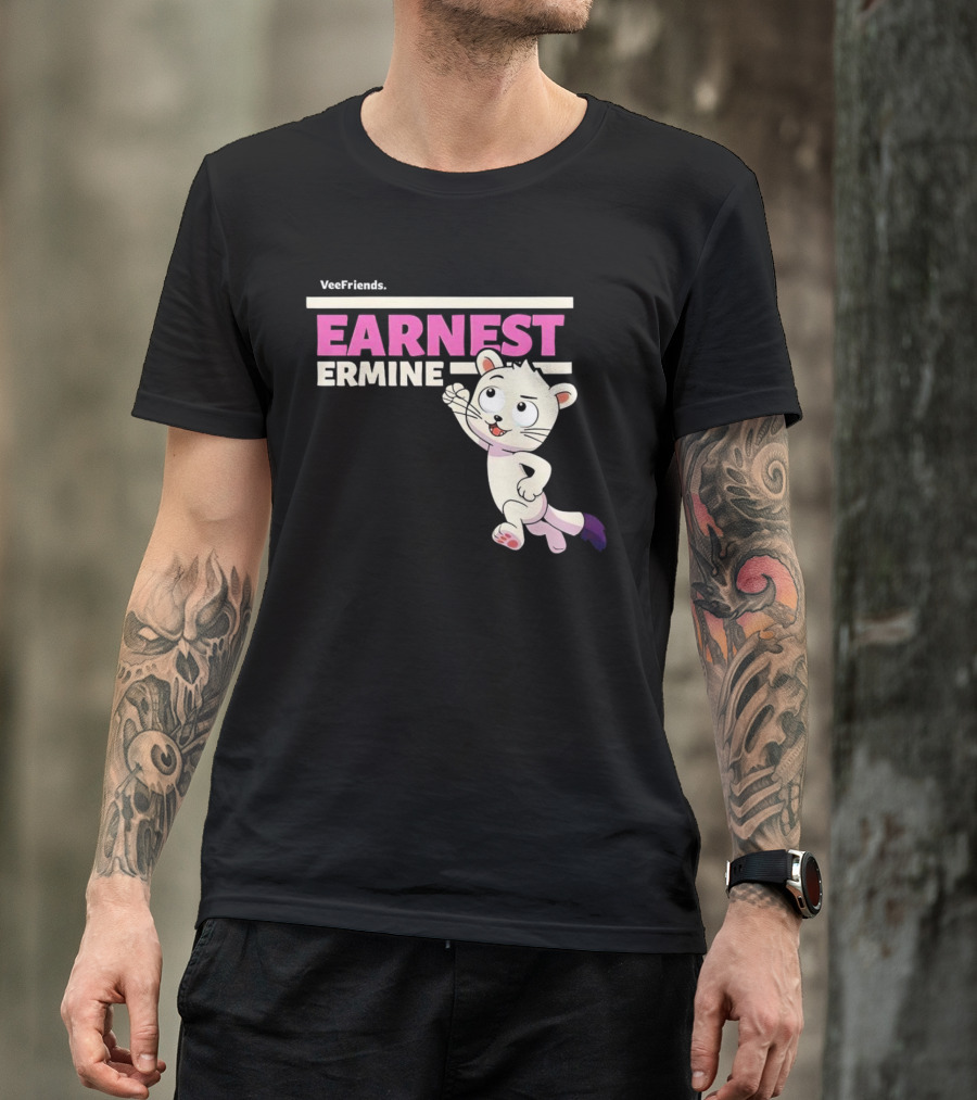 VeeFriends Earnest Ermine Character T-Shirt