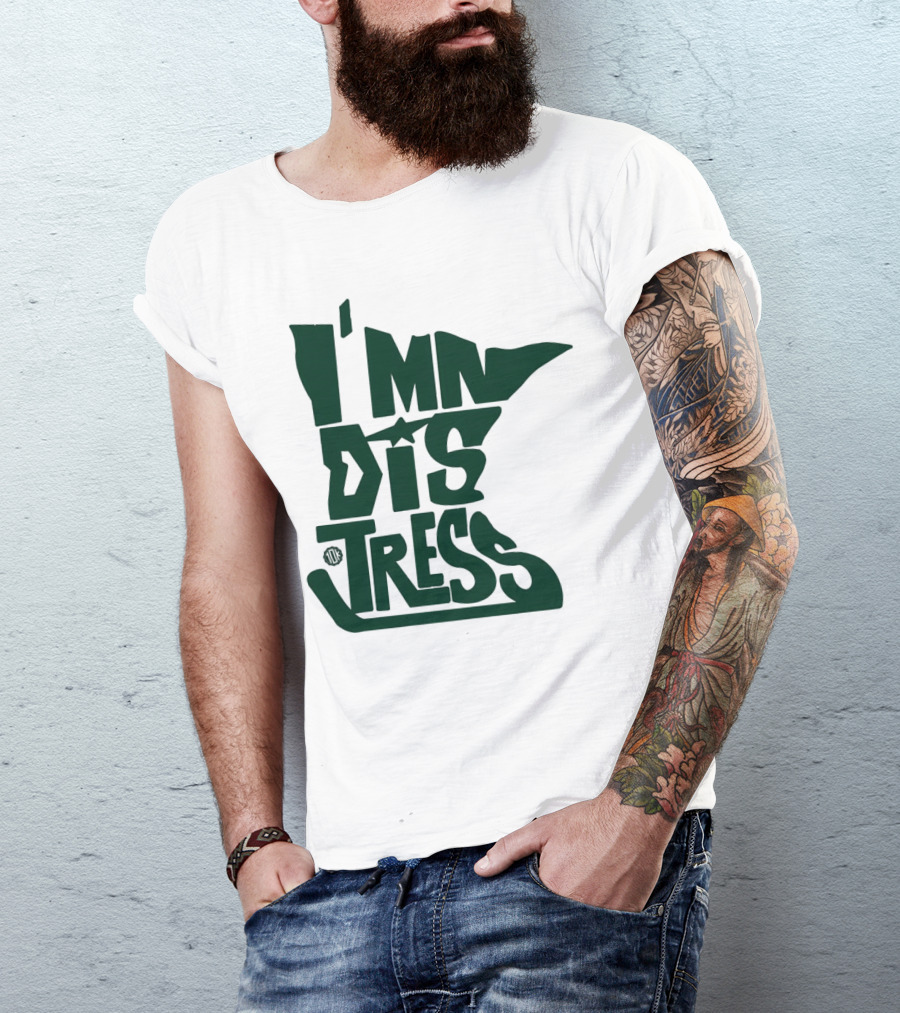 Wild Takes 10K I’mn Dis Tress Minnesota Hockey T-Shirt