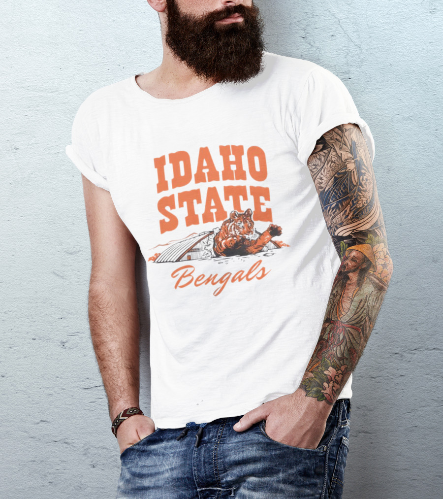 Idaho State Bengals Tiger T-Shirt