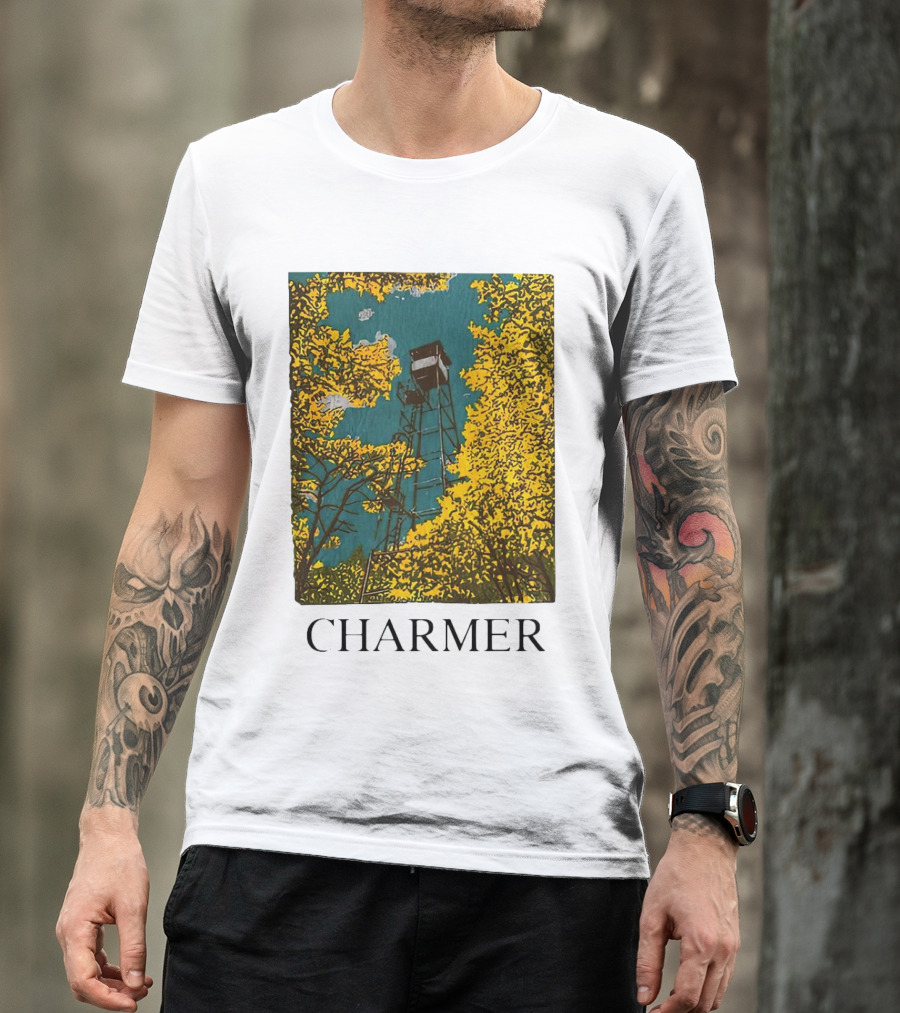 Charmer Fire Watch Tower Golden Foliage T-Shirt