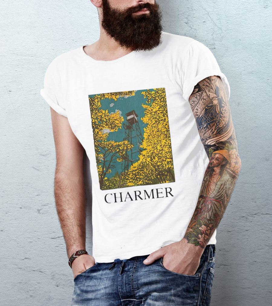 Charmer Fire Watch Tower Golden Foliage T-Shirt
