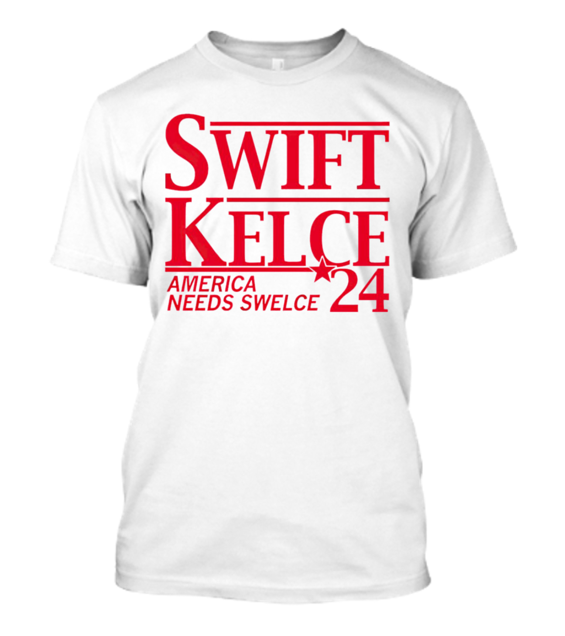 Swift Kelce 2024 America Needs Swelce T-Shirt