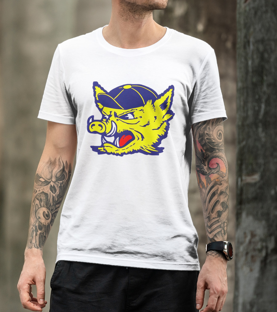 Vamos Javelinas Texas Football Fierce Yellow Mascot T-Shirt
