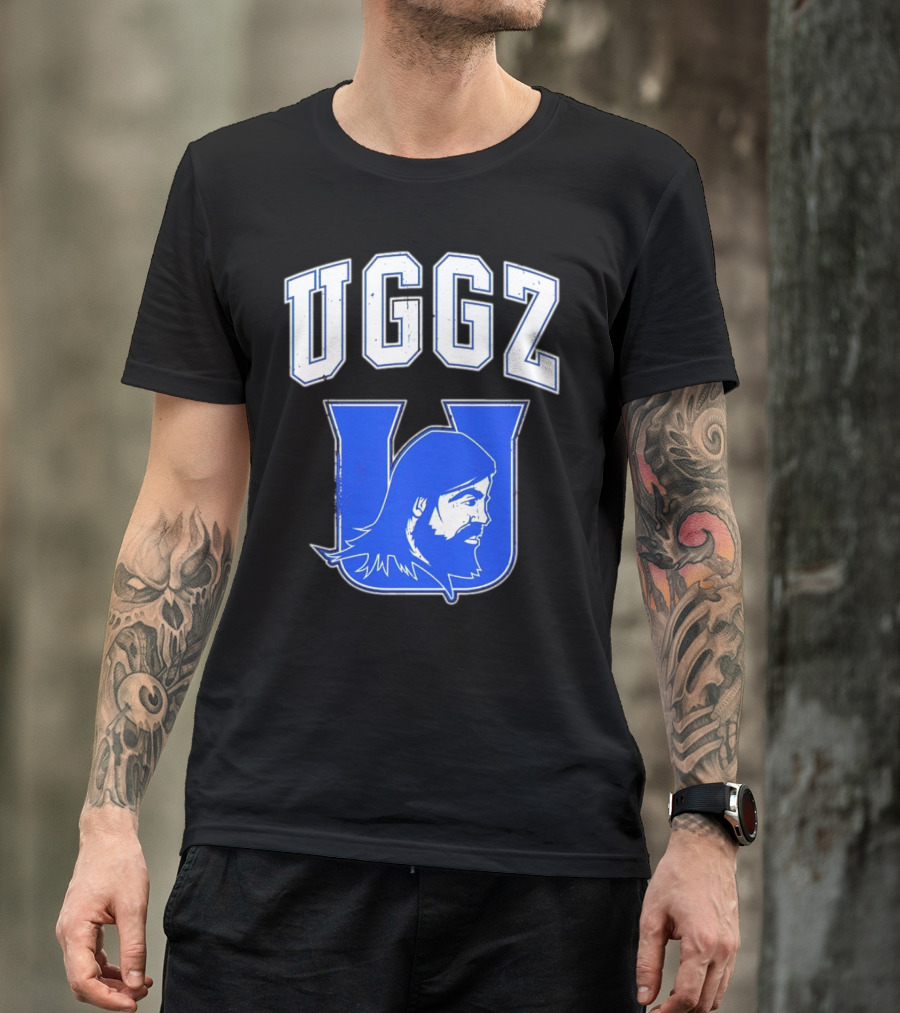 UGGZ U Uglee Edric Everhart Collegiate Blue Varsity T-Shirt