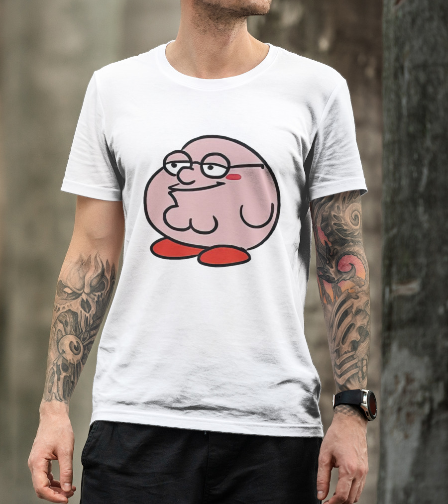 Peter Griffin Kirby Crossover Mashup T-Shirt