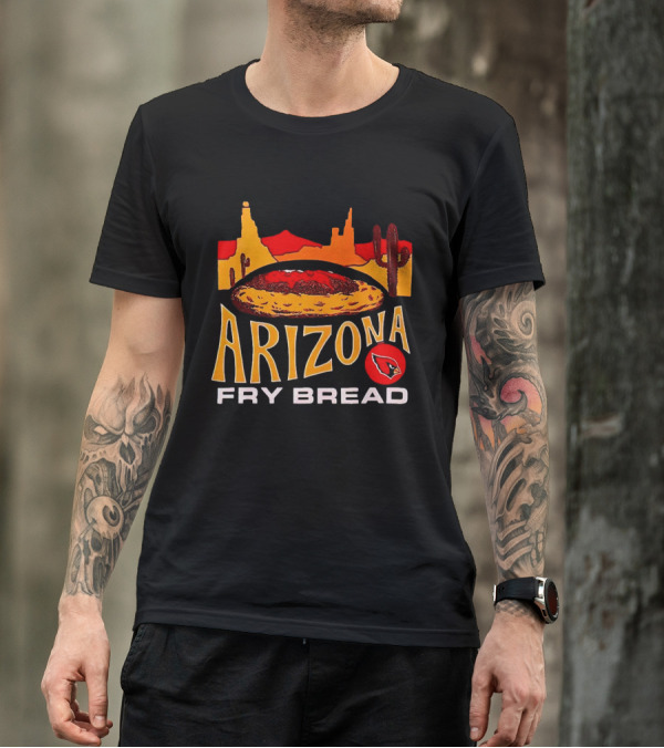 Arizona Fry Bread Arizona Cardinals NFL Desert Scene T-Shirt
