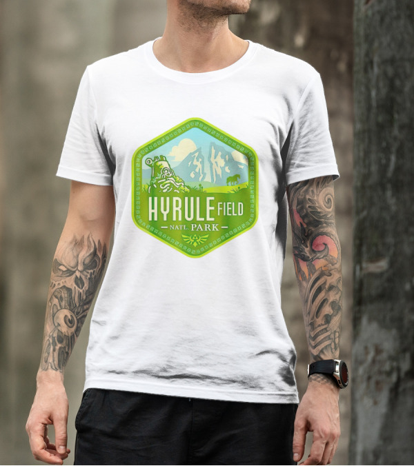 Hiking Wanderlust Hyrule Field National Park T-Shirt