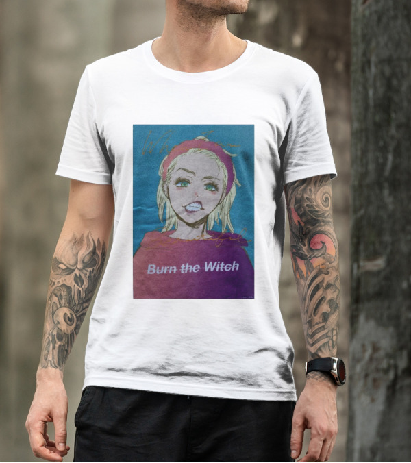 Burn The Witch Anime Manga Character Smiling T-Shirt
